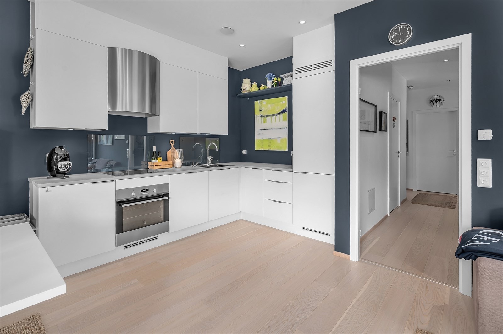 Avtrekk via balansert anlegg. Galleribilde