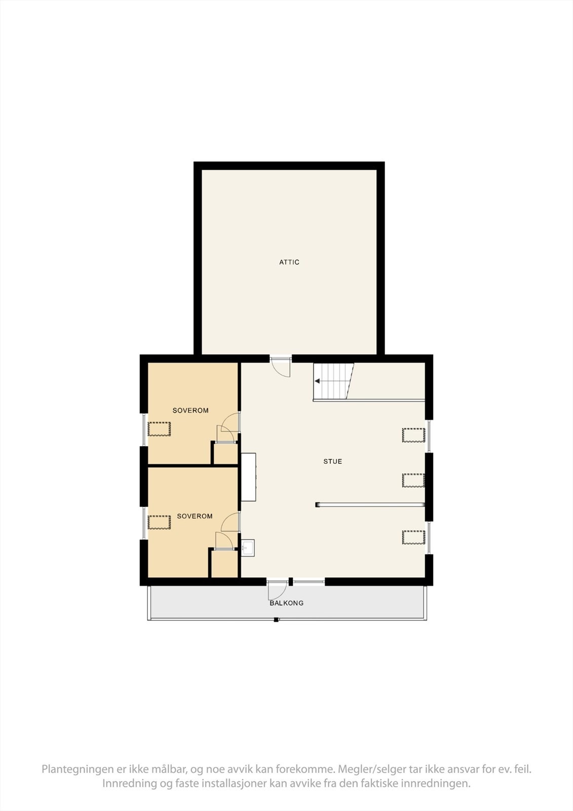 Plantegning 2. etasje. Galleribilde