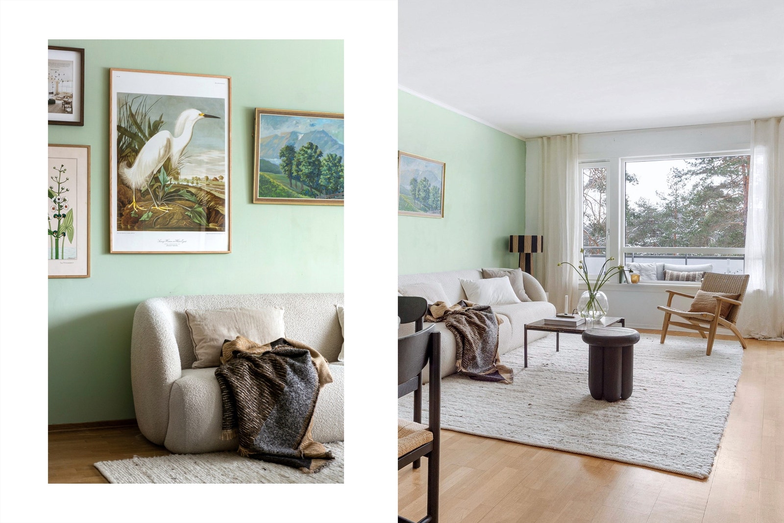 Både vinduer og balkongdør er rehabilitert i regi av sameiet i 2024. Galleribilde