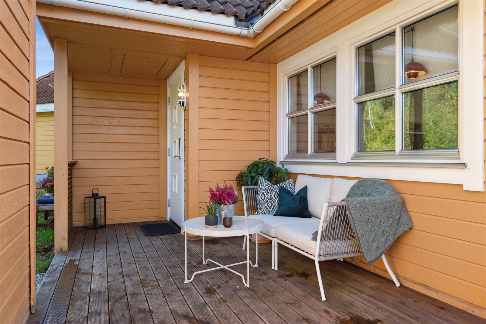 En flott forlengelse av boligen på sommertiden Galleribilde
