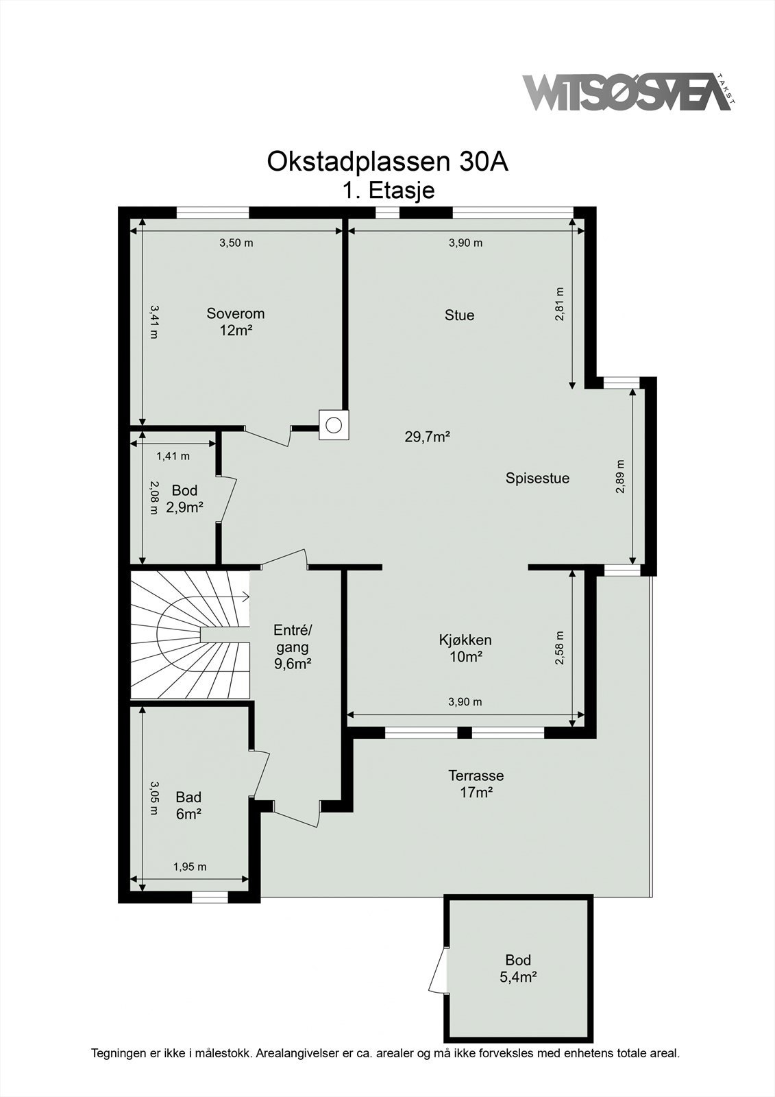 Planteging 1 etasje Galleribilde