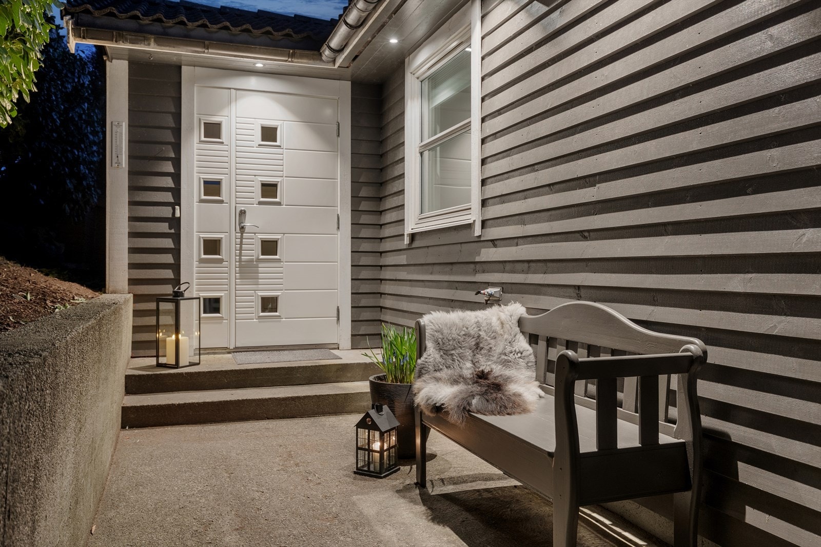 Kveldsfoto. Galleribilde