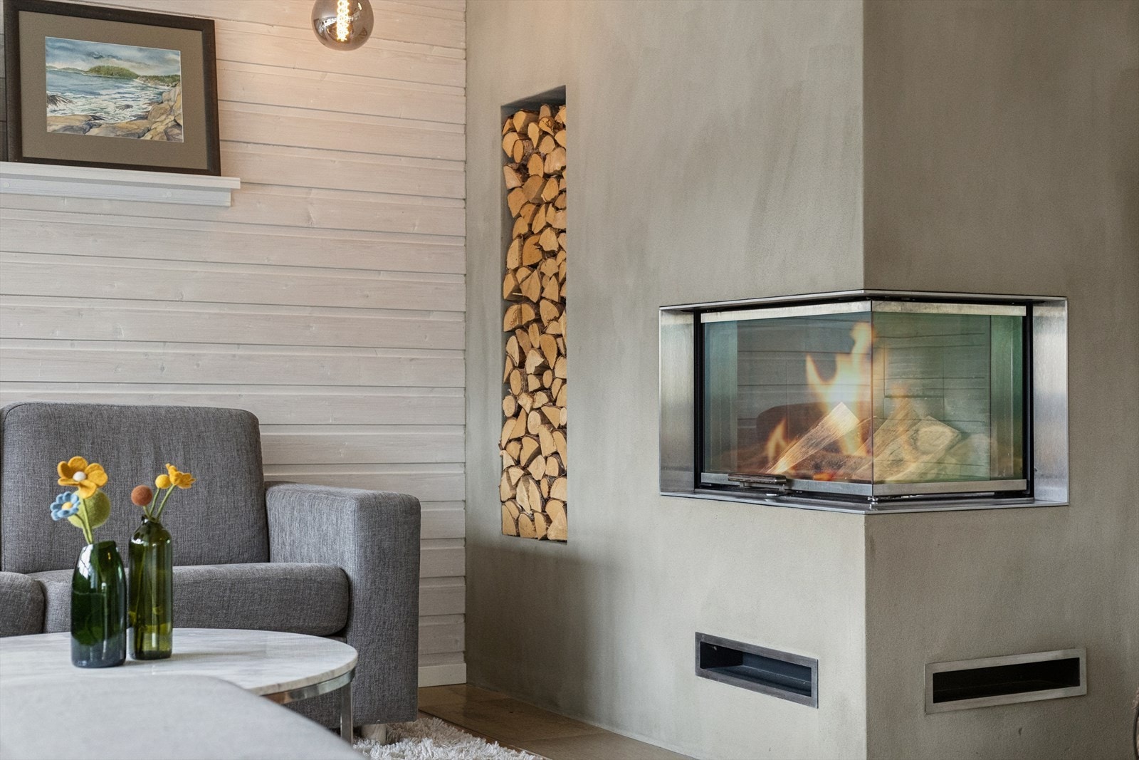 Stilren peisovn fra 2016. Galleribilde