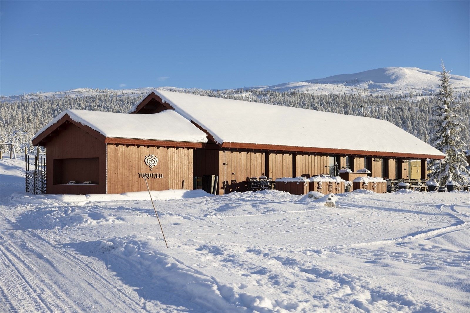 Turufjell Kafe utendørs Galleribilde
