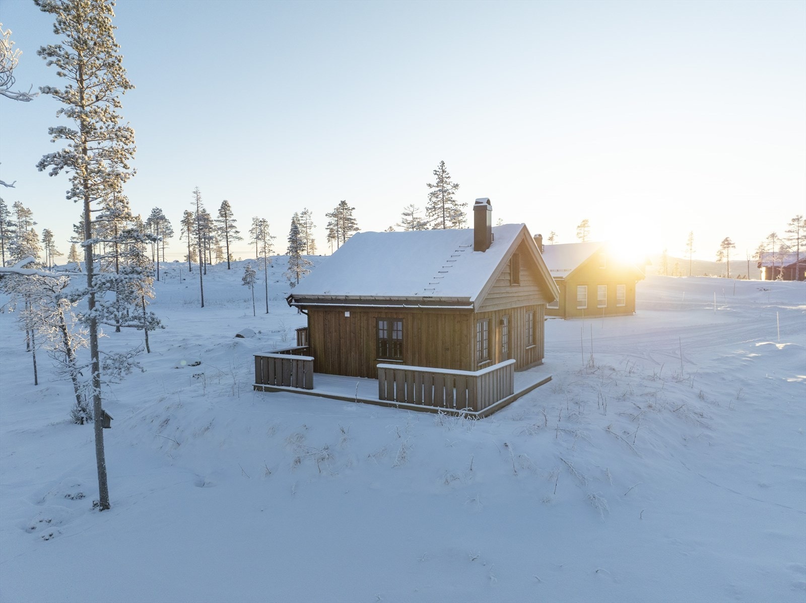 Nordøstvendt terrasse på hele 29 kvm Galleribilde