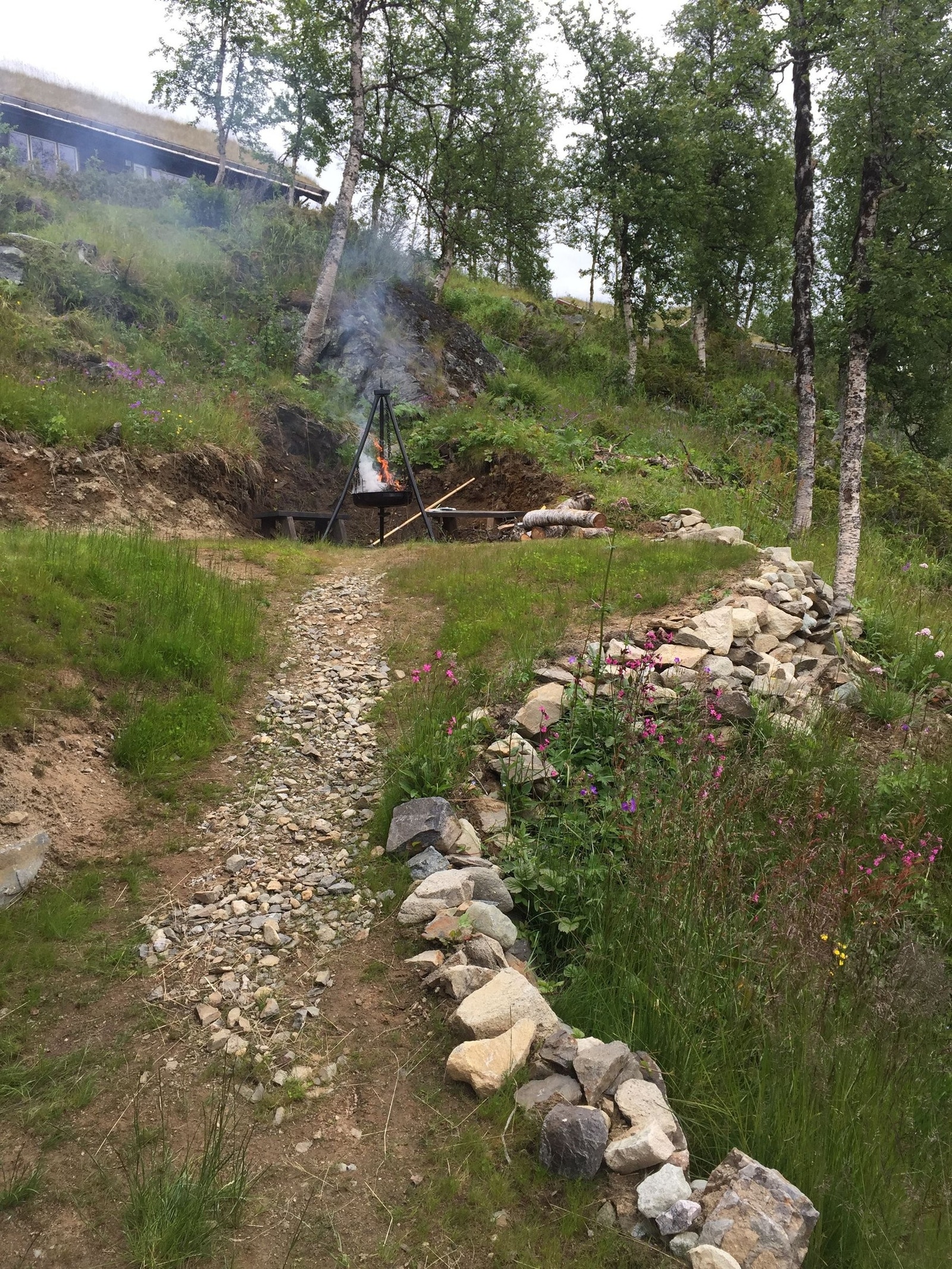 Bålpanneplassen er lun Galleribilde