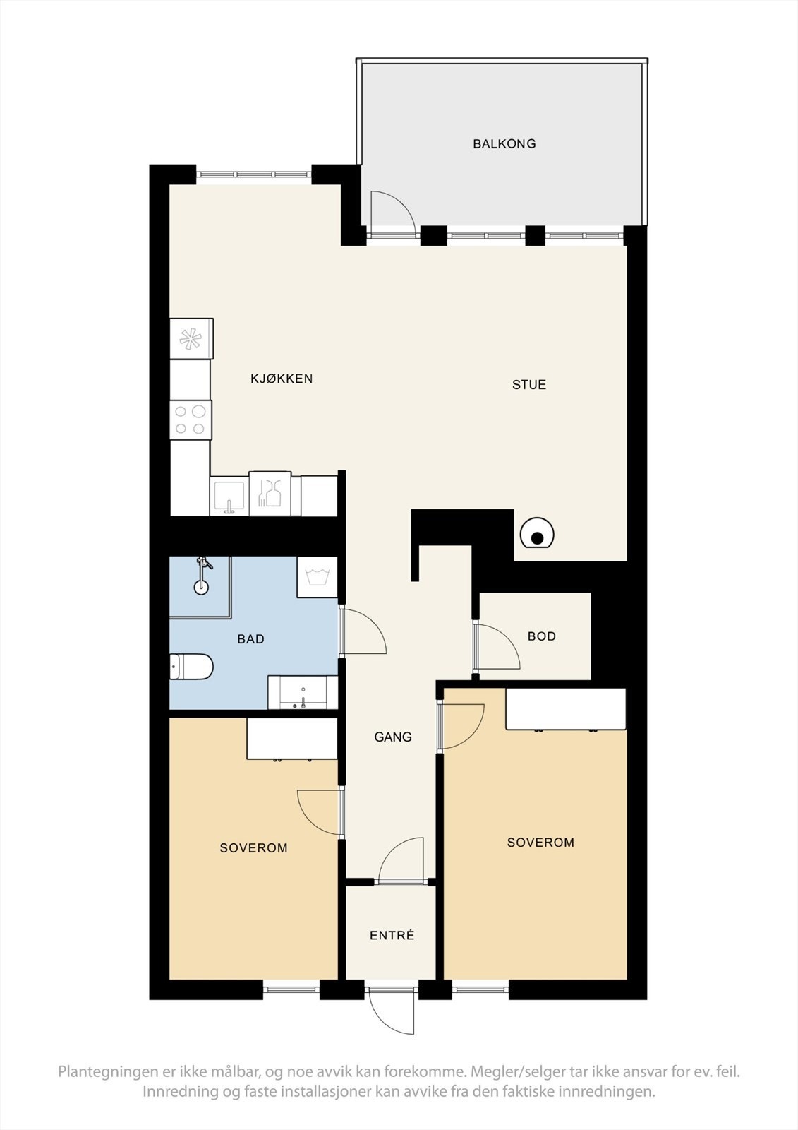 Plantegning. Galleribilde