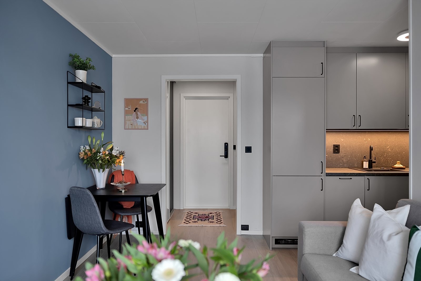 Ytterdør med elektronisk kodelås Galleribilde