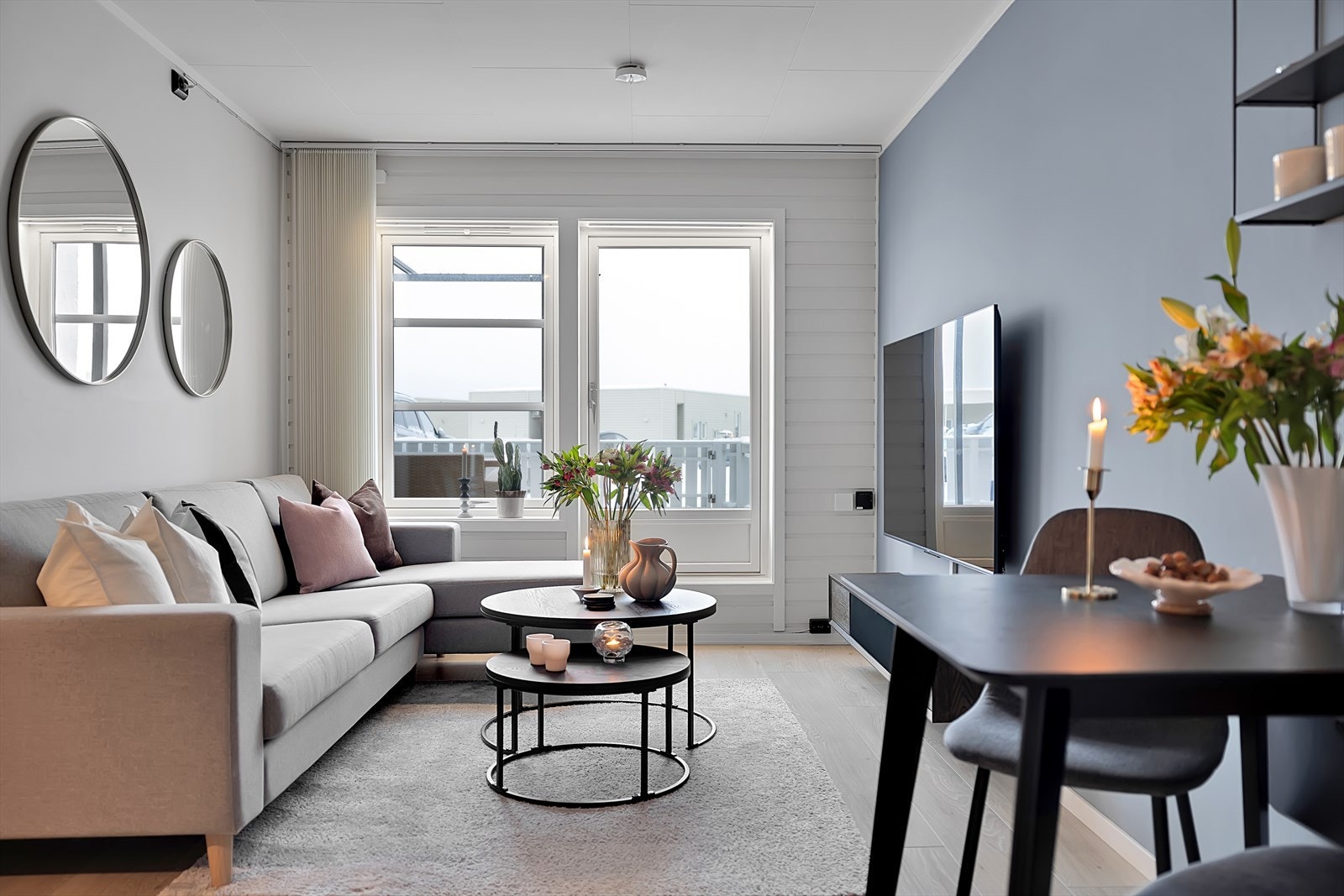 Leiligheten har den siste tiden gjennomgått oppussing og modernisering Galleribilde