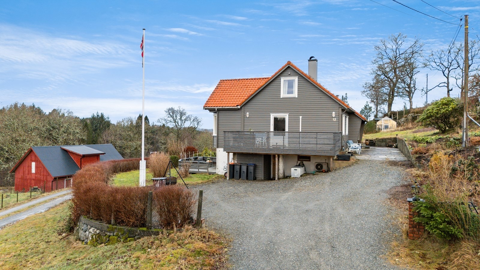 Gårdsrom Galleribilde