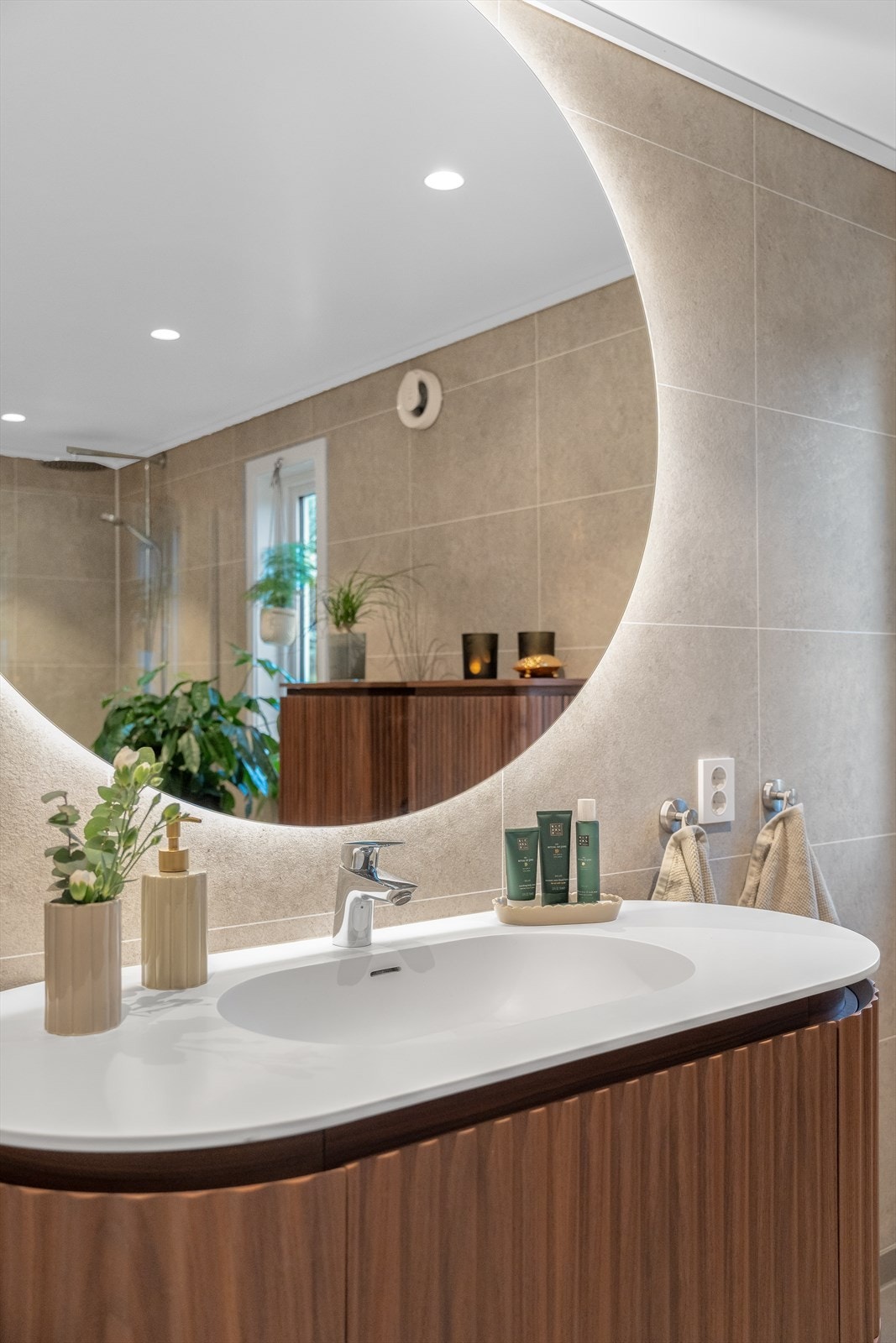 Speil med lys Galleribilde