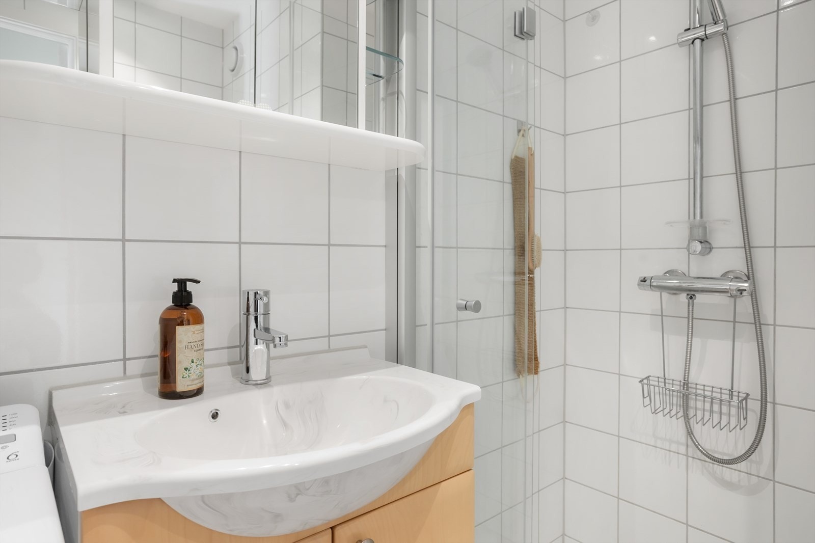 Tidløst og tiltalende baderom Galleribilde