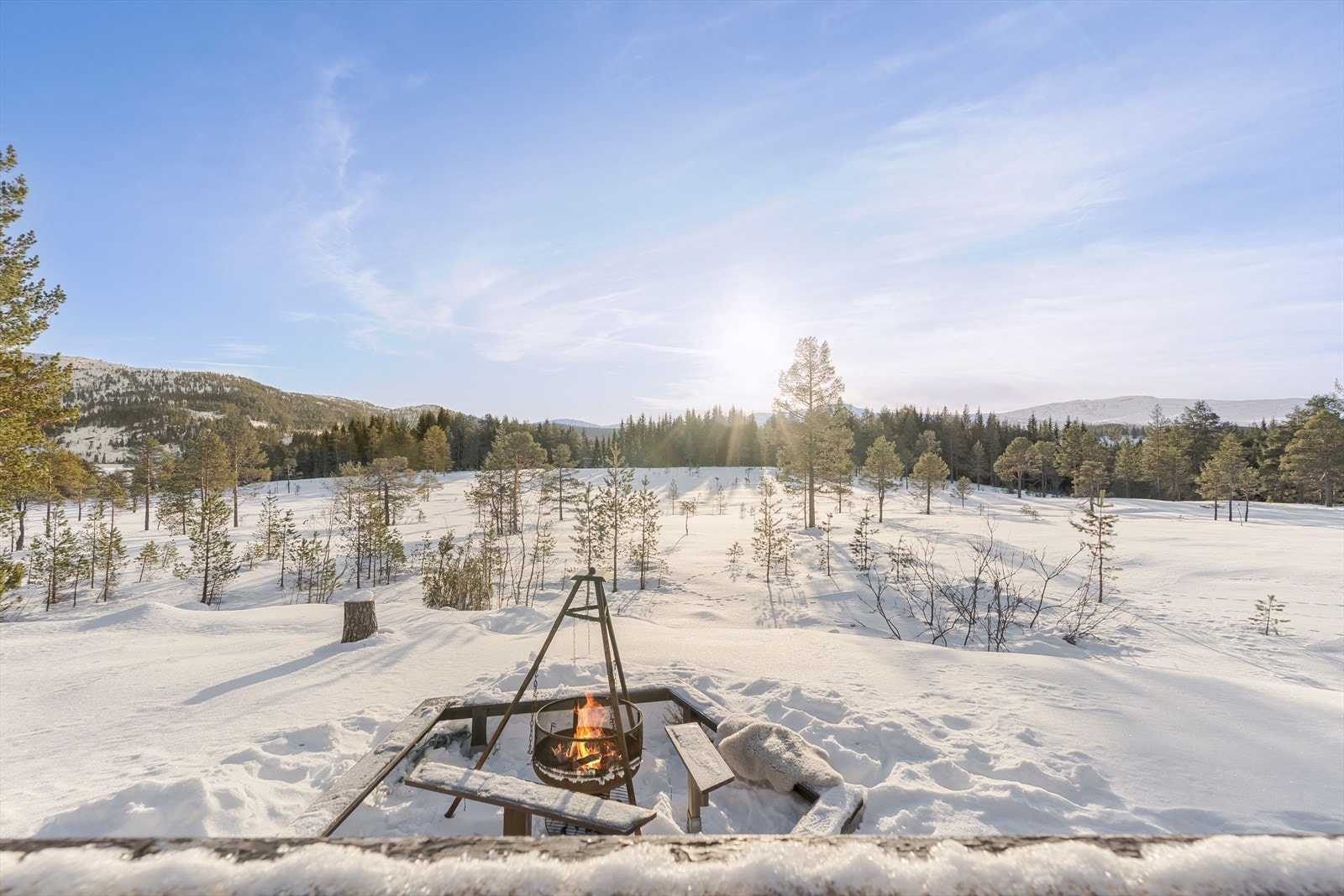 Perfekt sted for grilling og sosiale sammenkomster Galleribilde