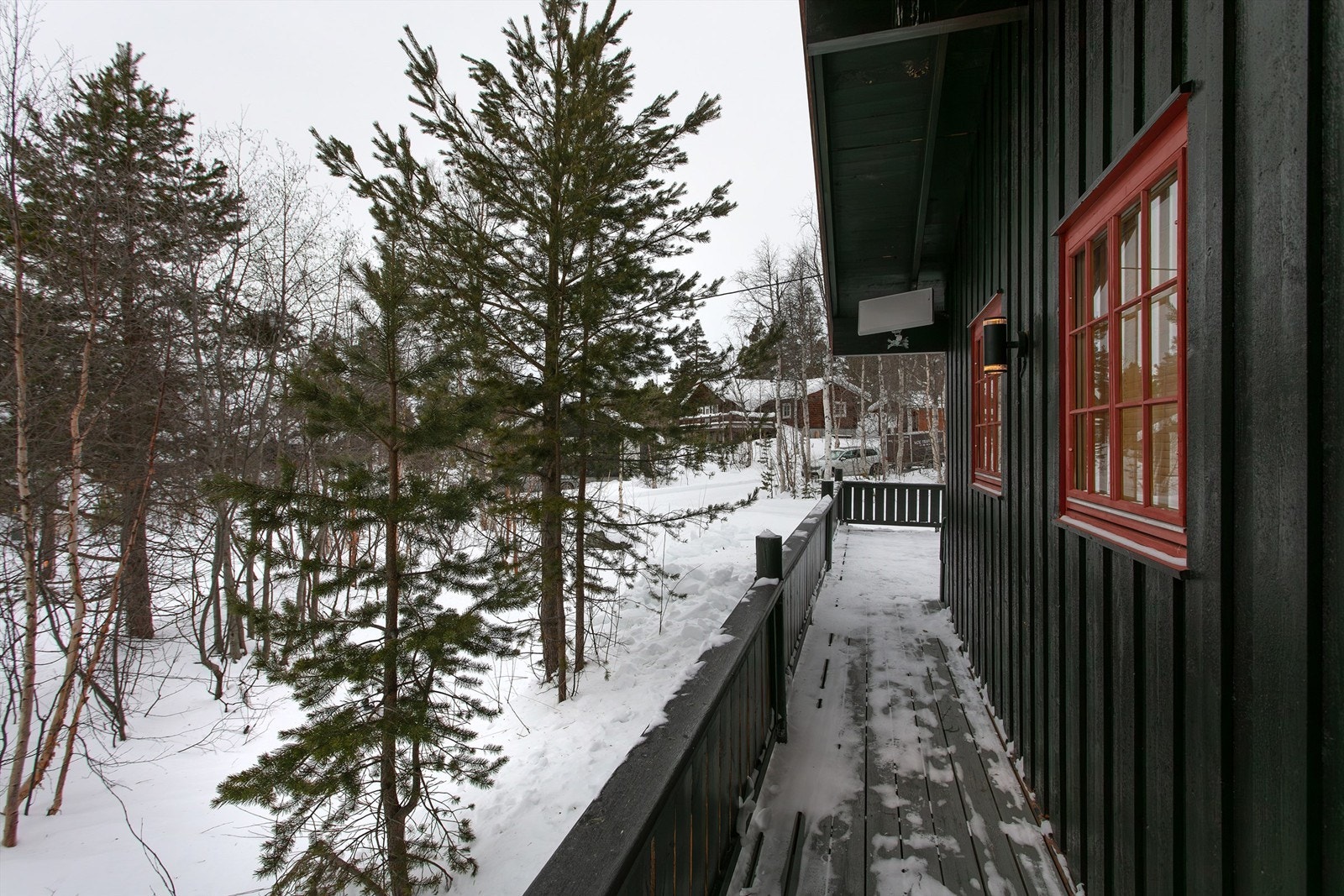 Deler av veranda Galleribilde