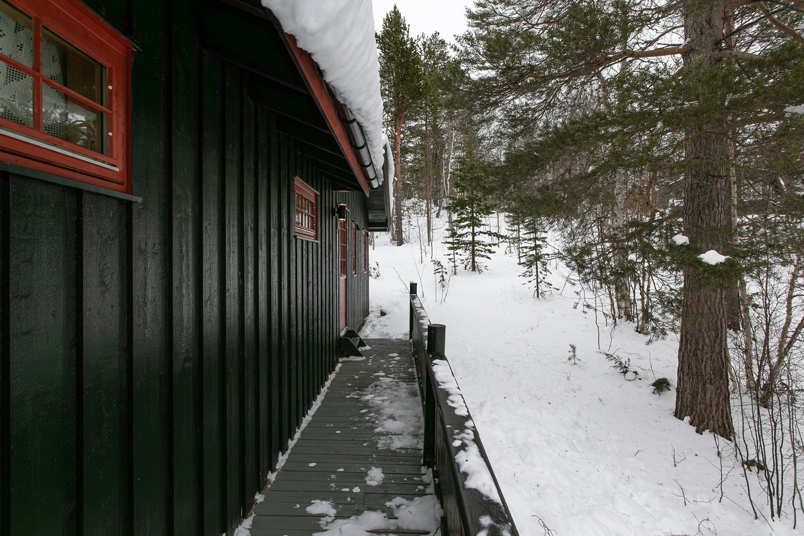 Deler av veranda Galleribilde