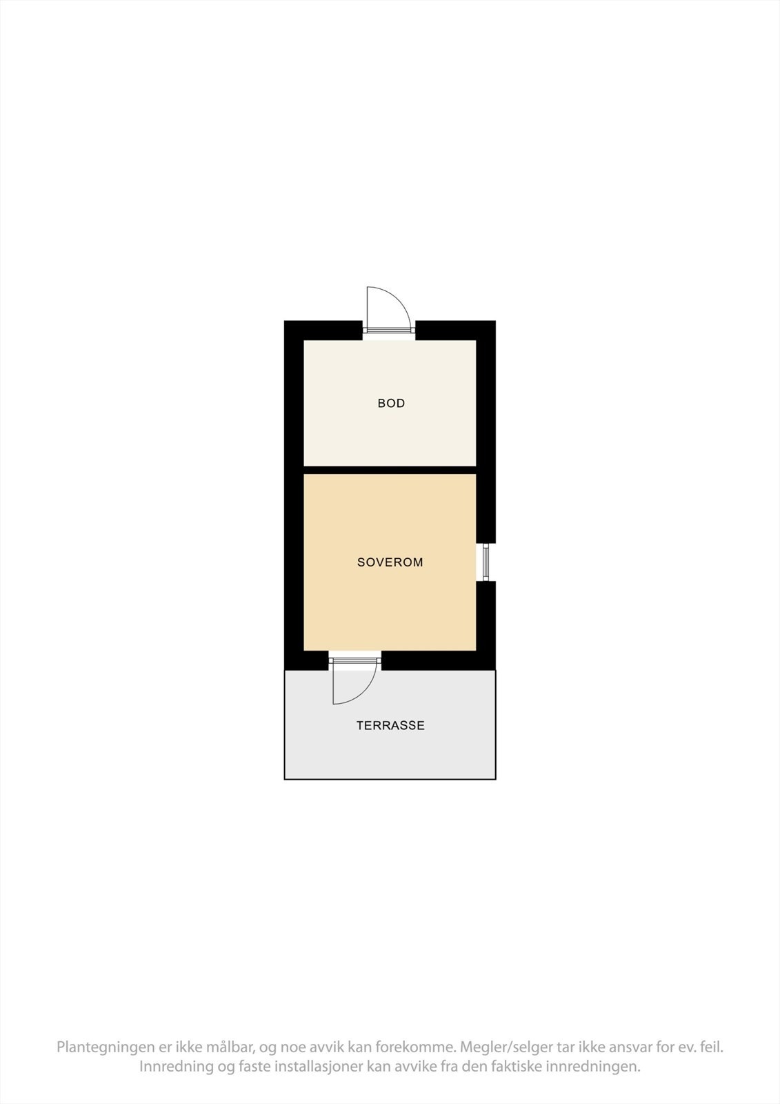 Plantegning anneks Galleribilde