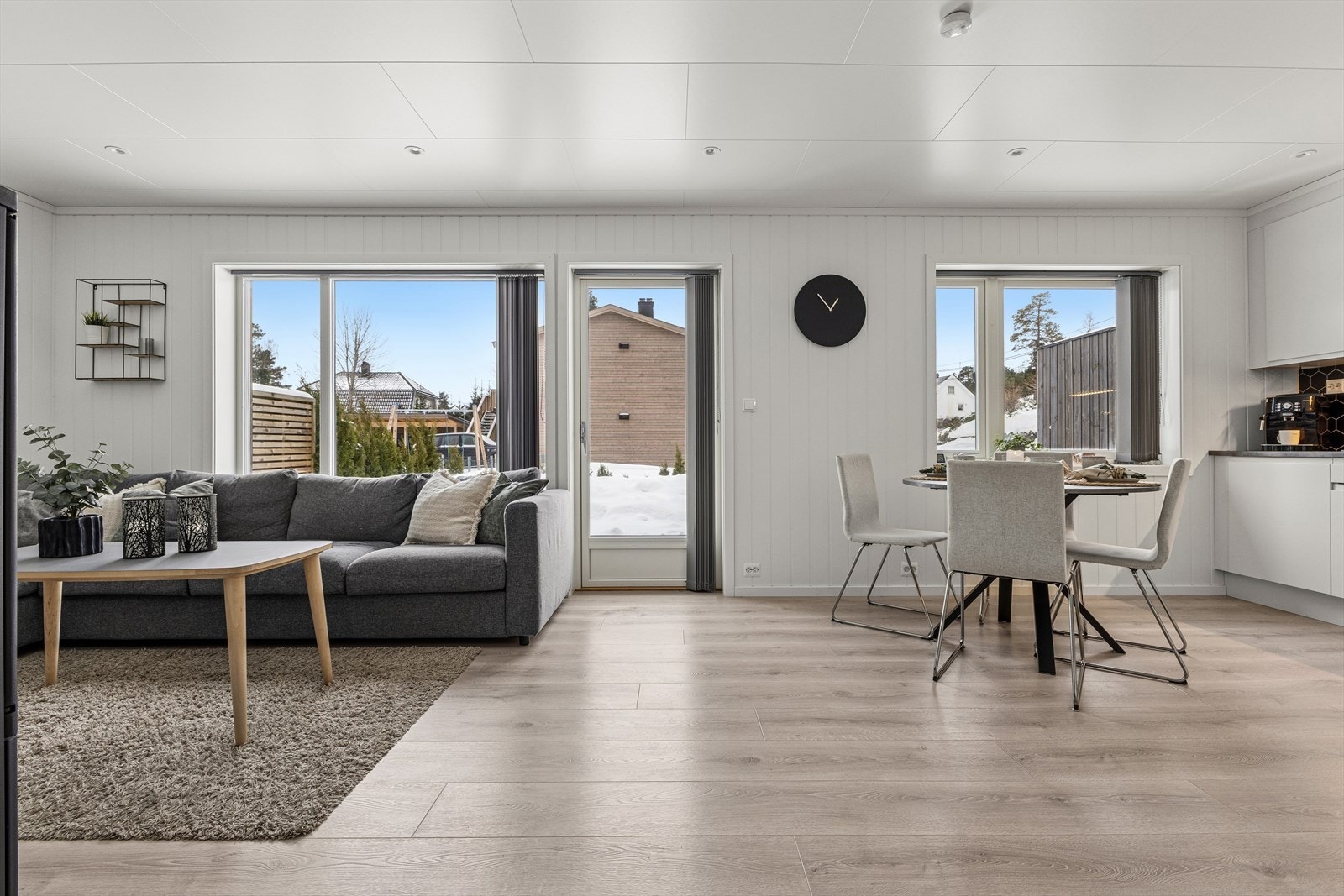 Det er varmekabler i alle rom, bortsett fra soverom. Galleribilde