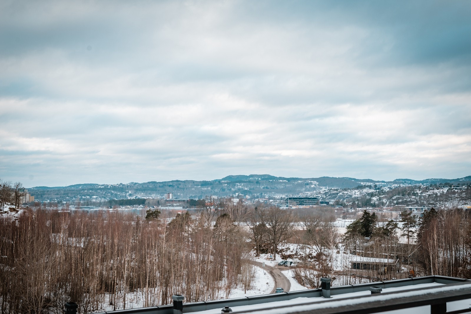 Flott utsikt fra leiligheten Galleribilde