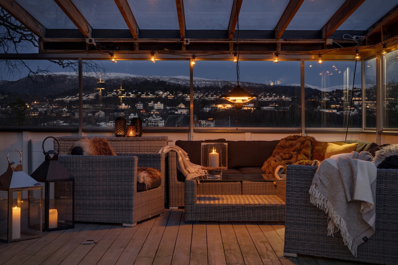 Her har man Utsikt mot vidden. Galleribilde