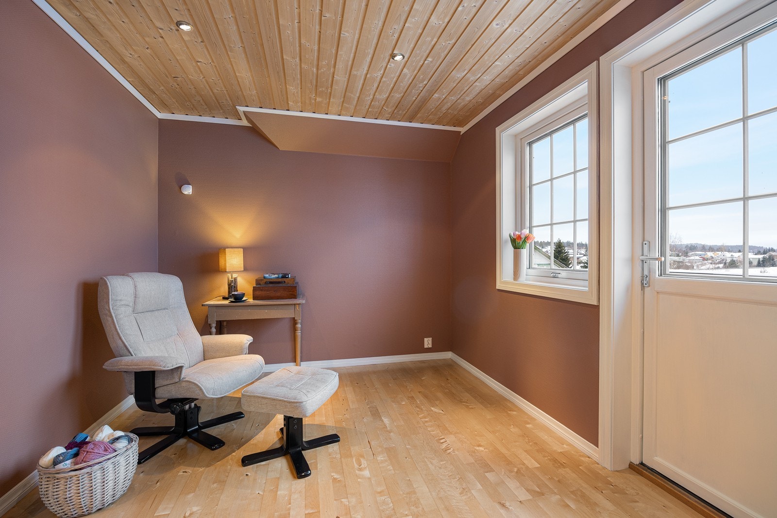 Et av soverommene har utgang til egen balkong Galleribilde