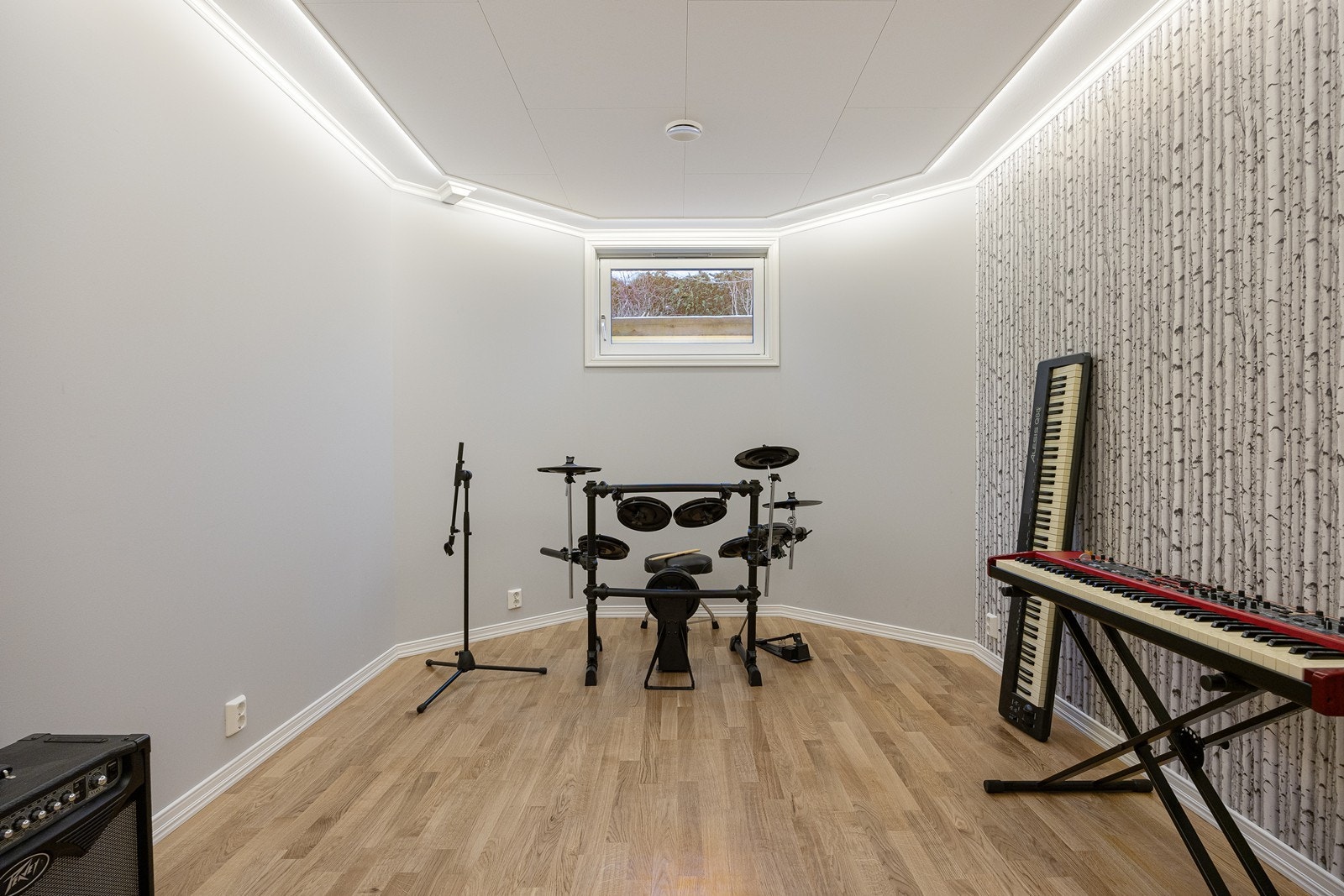 Disponibelt rom i kjelleren (bod på byggetegninger) Galleribilde