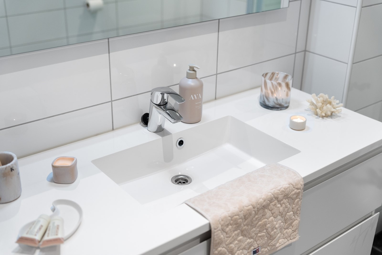 Detaljer bad. Galleribilde