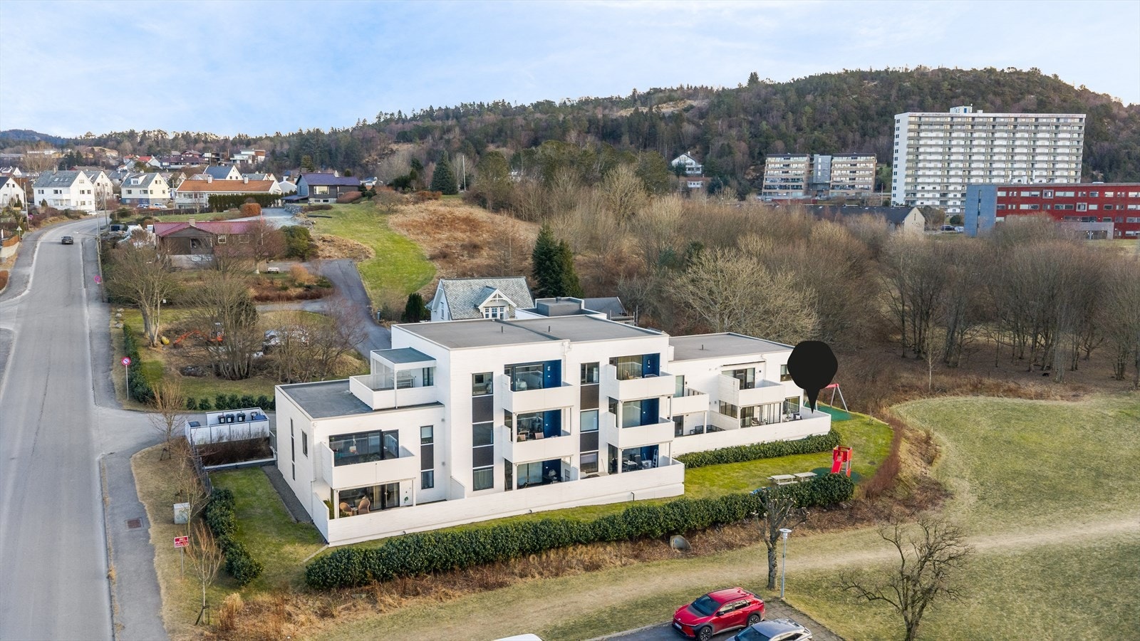 Velkommen til Saltveitvegen 5B - En pen og moderne 3-roms endeleilighet oppført i 2018. Galleribilde