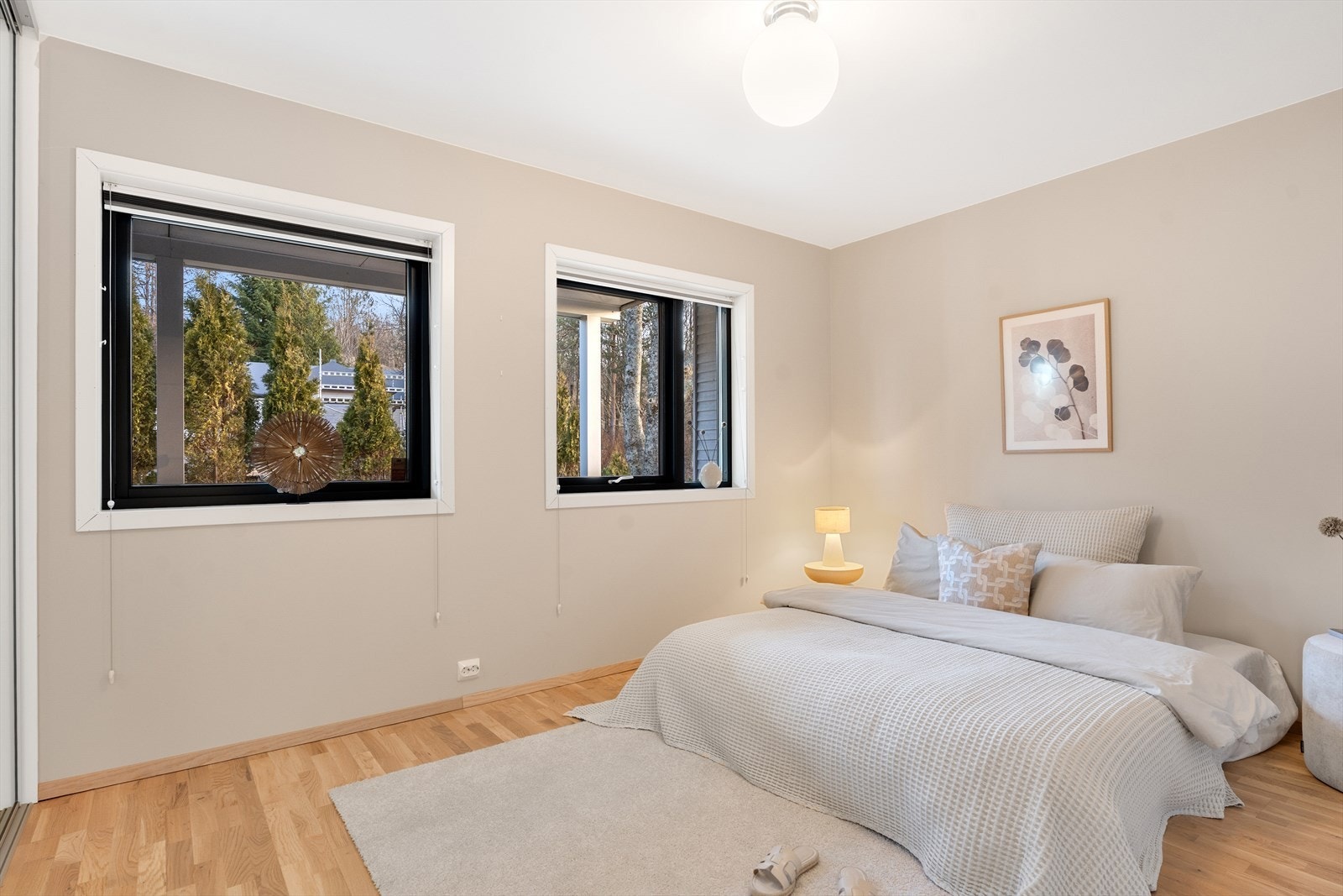 Leiligheten har til sammen to soverom. Galleribilde