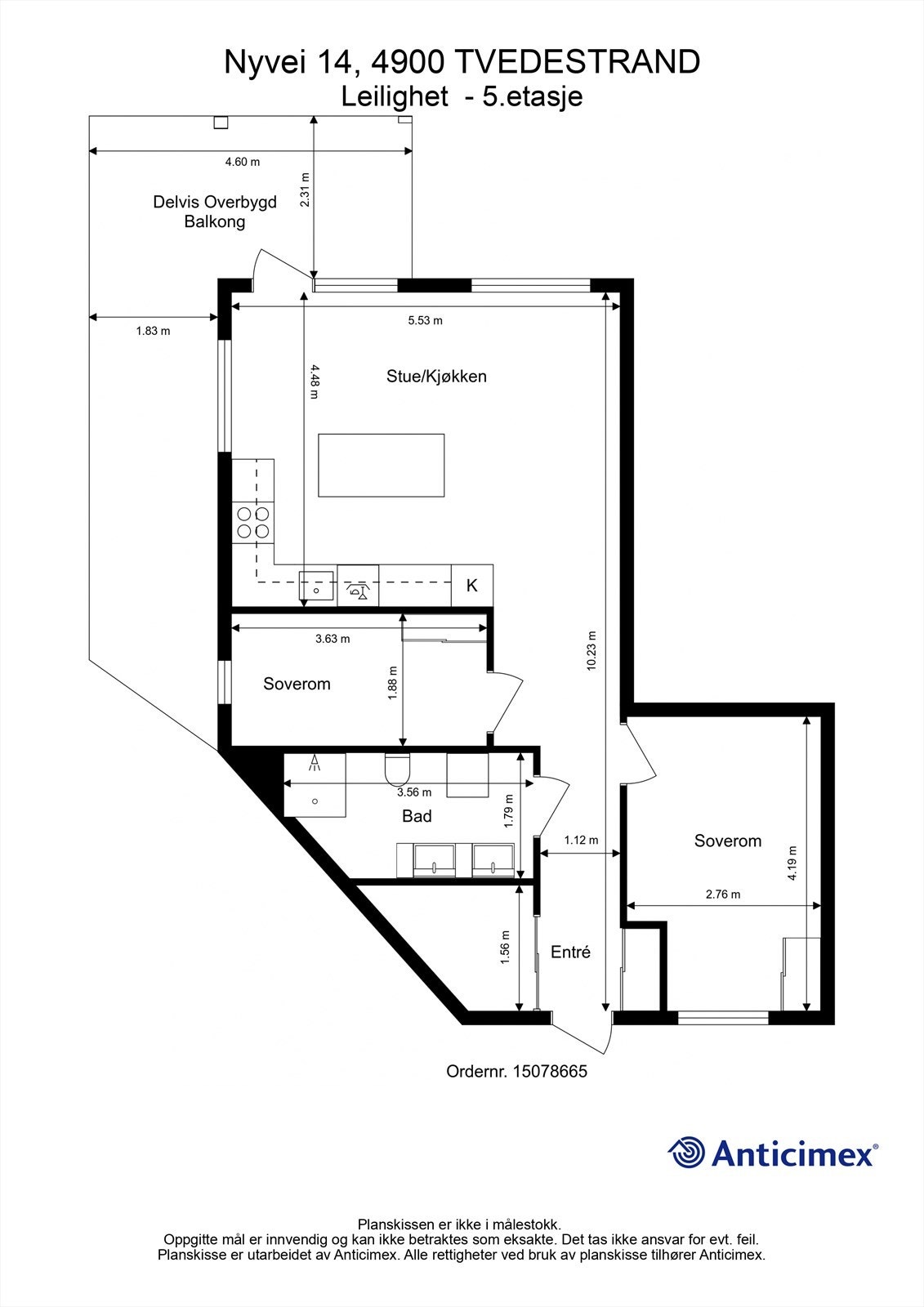 Plantegning. Galleribilde