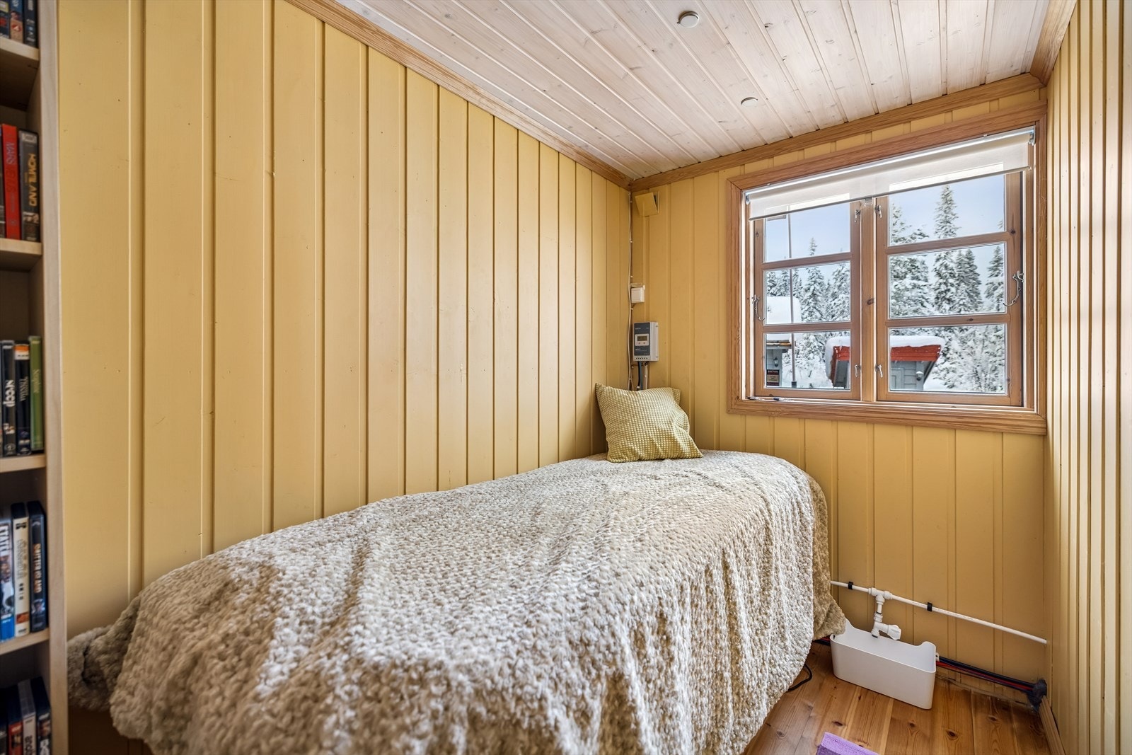 Alle soverommene har panel på veggene. Galleribilde