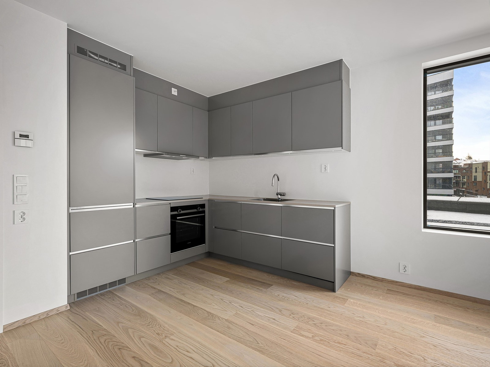 Integrerte hvitevarer medfølger. Galleribilde