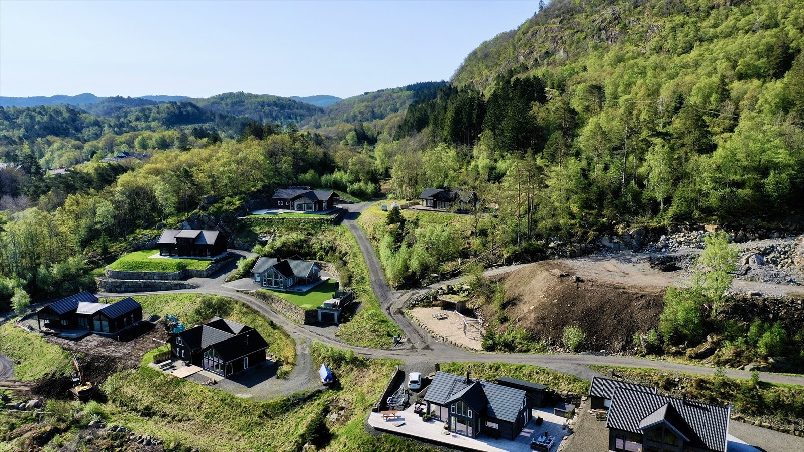 Her er svært gode solforhold fra morgen til kveld. Galleribilde