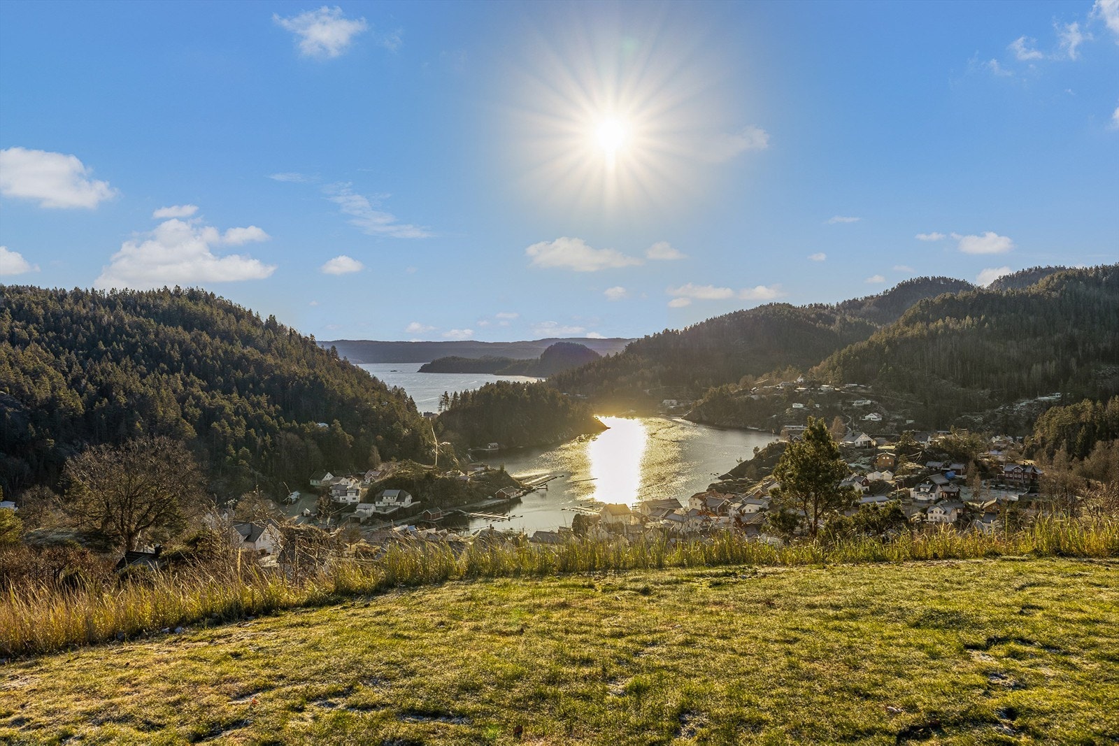 Nyt utsikten og roen i et etablert og rolig boligområde. Galleribilde