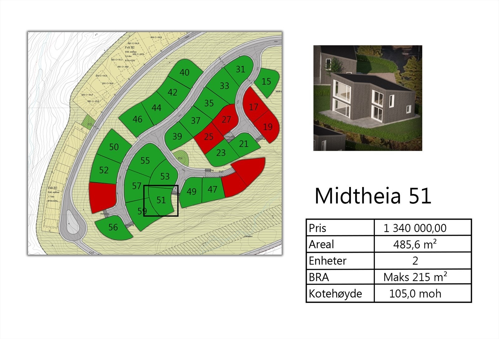 Midtheia tomt 51 Galleribilde