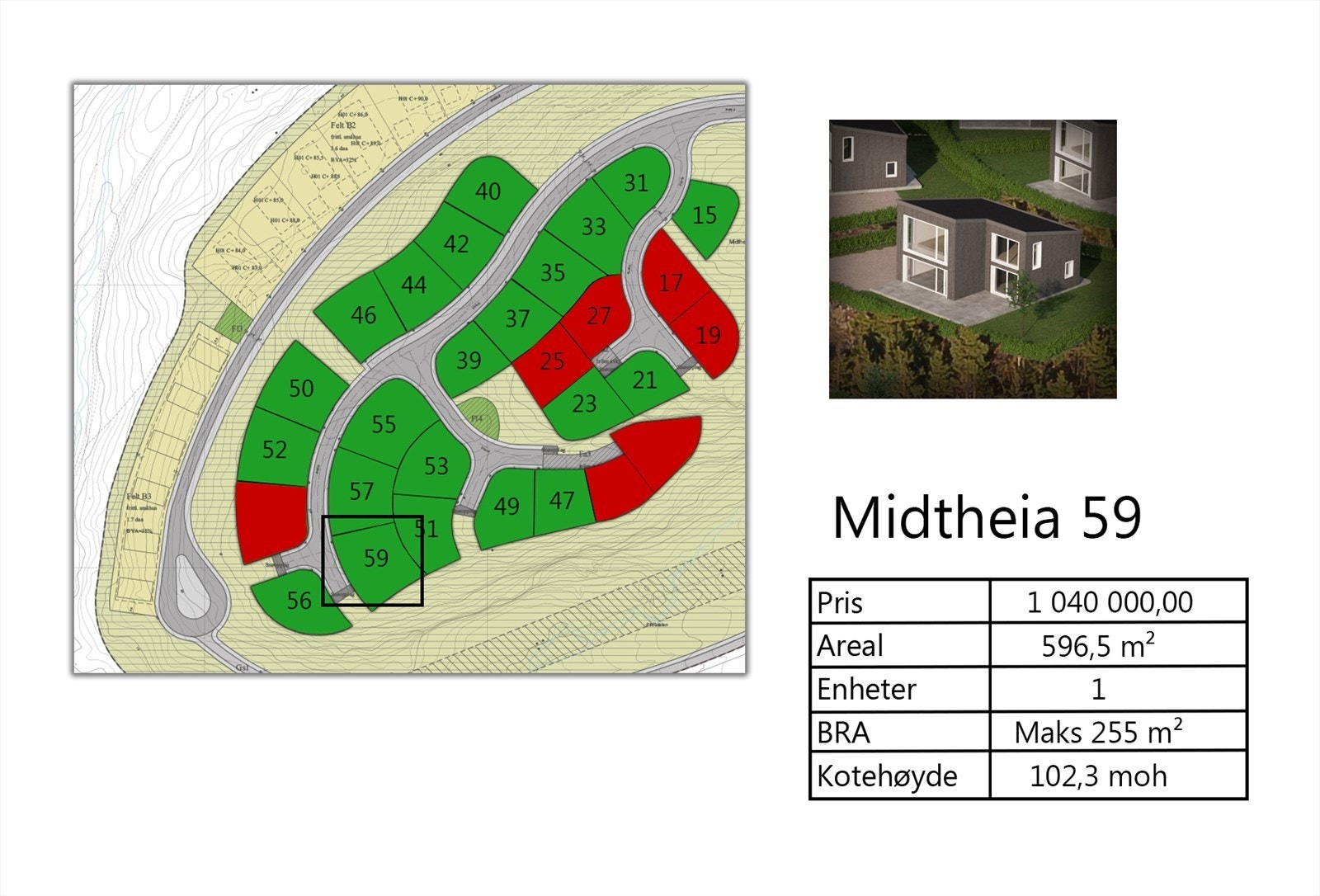 Midtheia tomt 59 Galleribilde