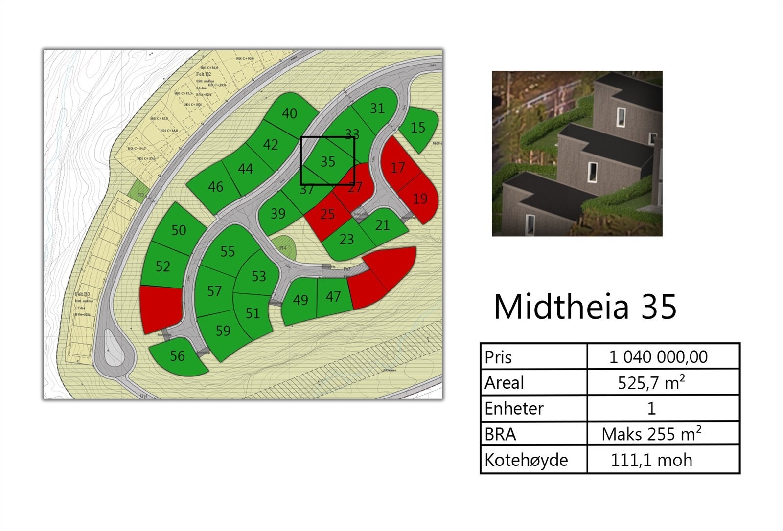 Midtheia tomt 35 Galleribilde