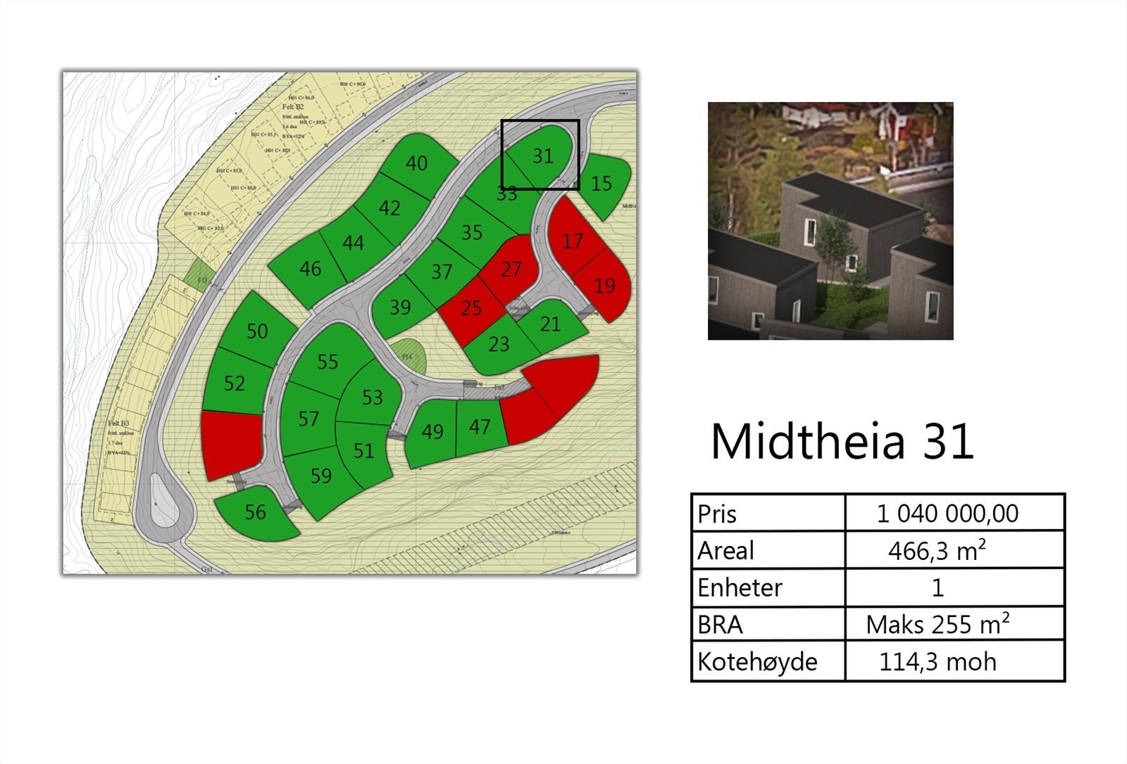 Midtheia tomt 31 Galleribilde