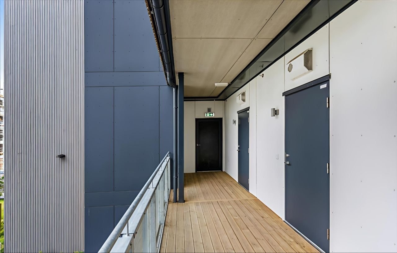 Innganen til leiligheten i 3.etg. Galleribilde