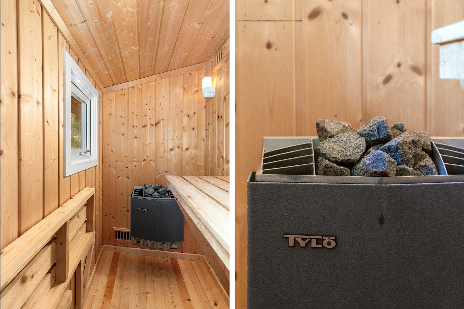 I tilknytning til badet er det etablert en flott badstue Galleribilde