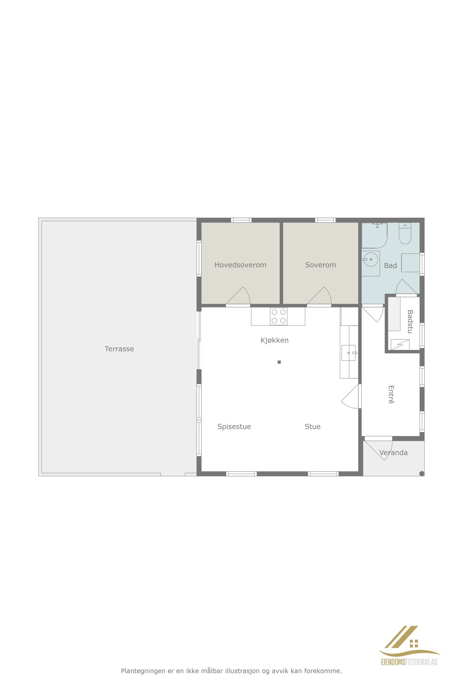 Plantegningen Galleribilde