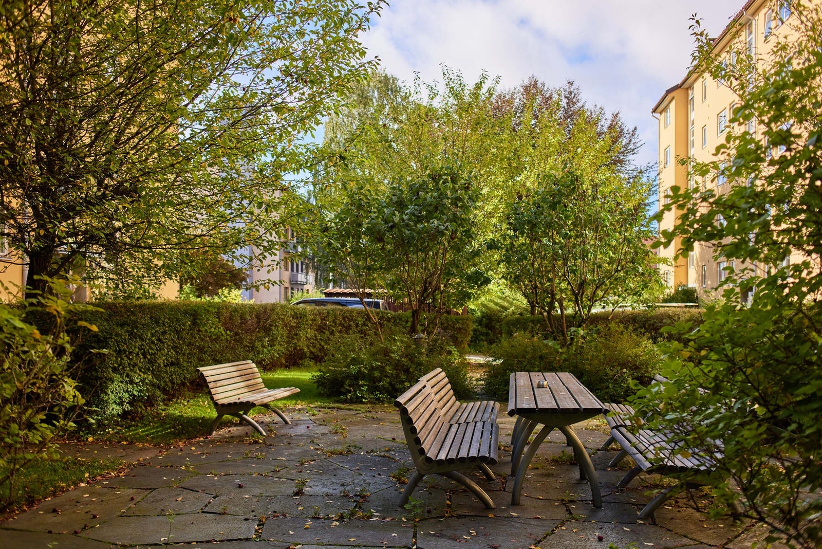 Uteområde. Galleribilde