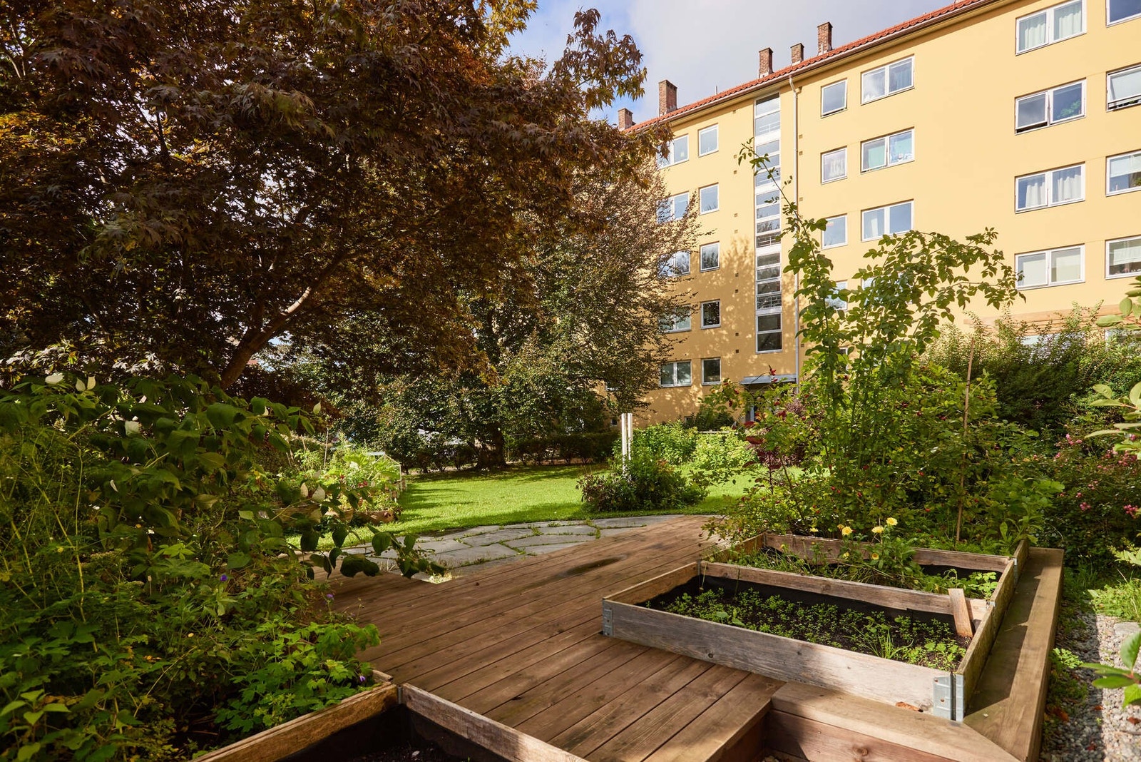 Uteområde. Galleribilde