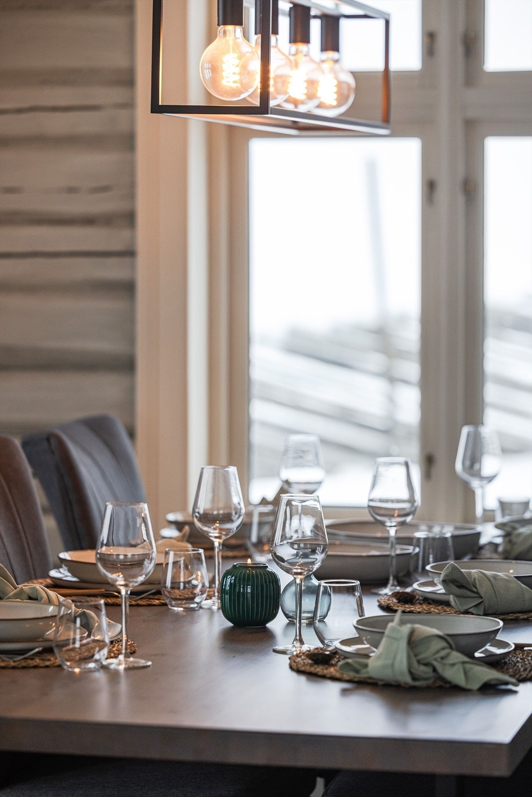 Her kan du enkelt dekke opp til hyggelige middagsselskap! Galleribilde