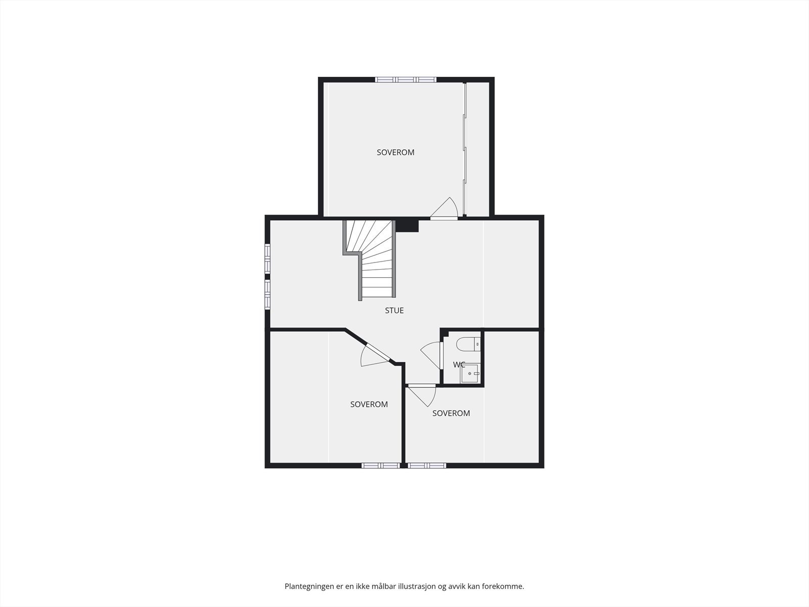 Plantegning 2. etasje. Galleribilde