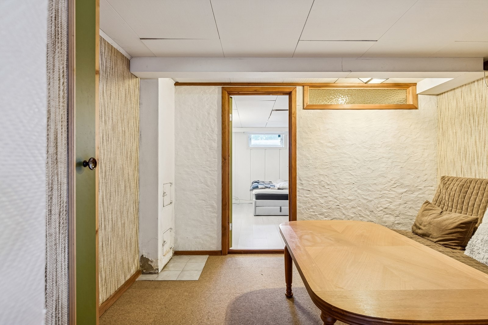 Det er flere boder i kjelleren. Galleribilde