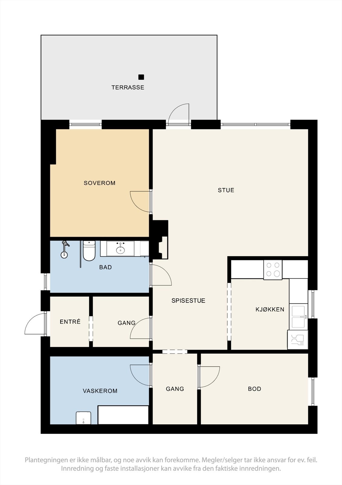 Plantegning. Galleribilde