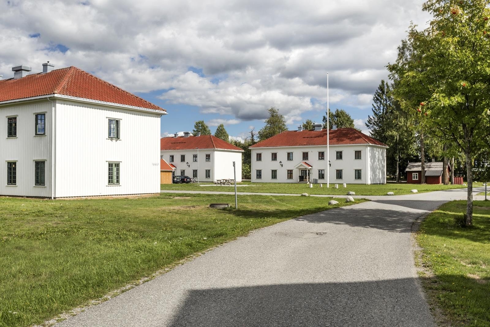 Fine muligheter for rekreasjon på gårdsplassen Galleribilde