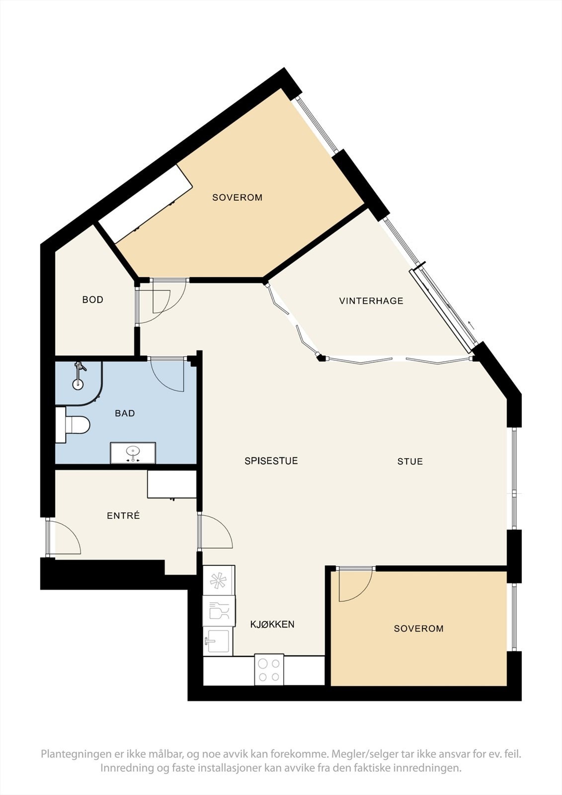 Plantegning - Velkommen inn! Galleribilde