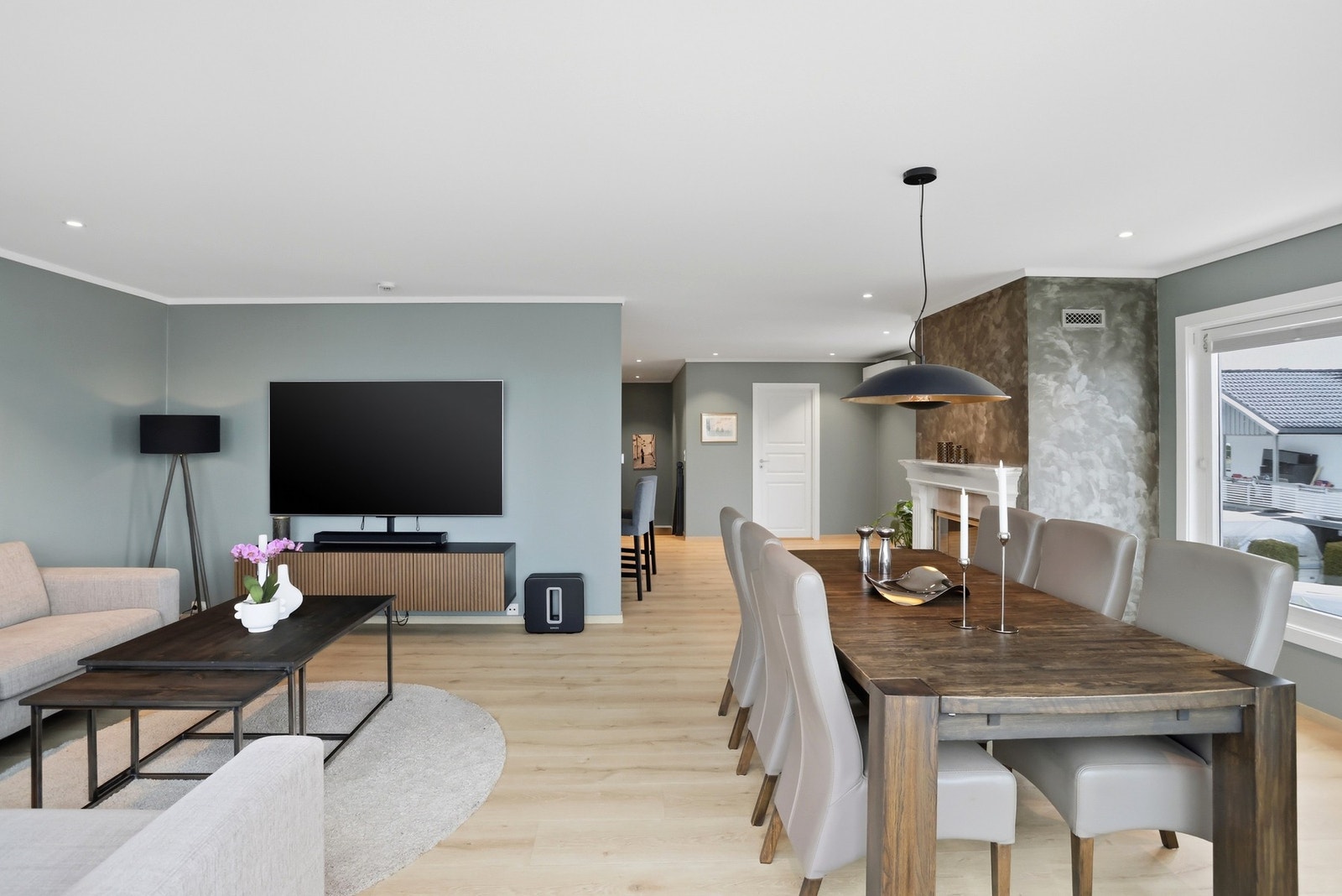 Hyggelig tv-krok Galleribilde