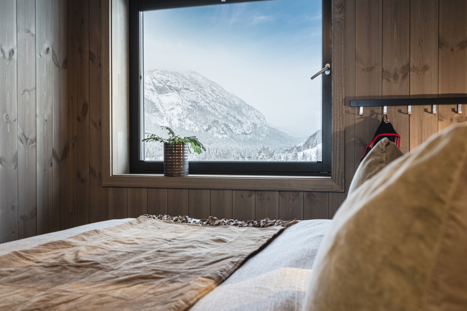 Fantastisk utsikt fra soverommet i toppetasjen. Galleribilde